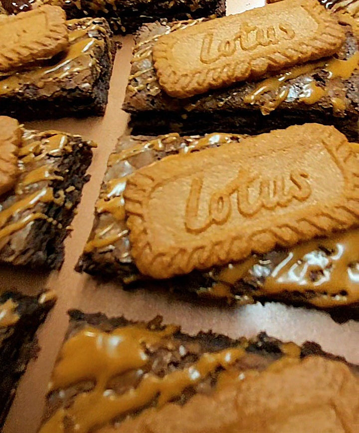 Biscoff Fudge Brownie