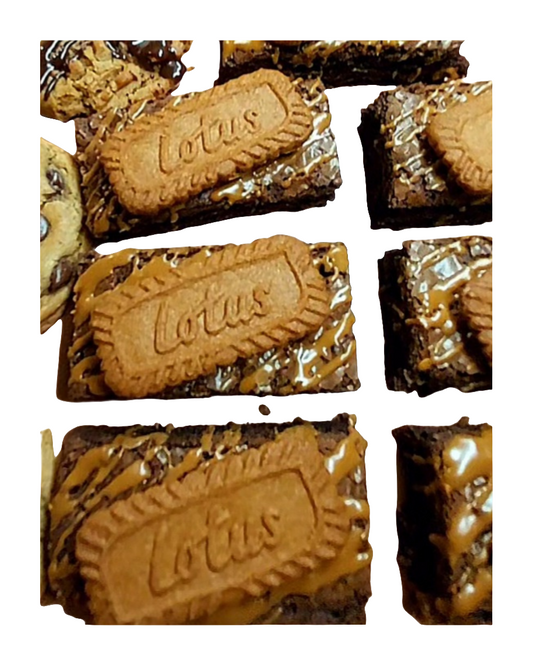 Biscoff Fudge Brownie